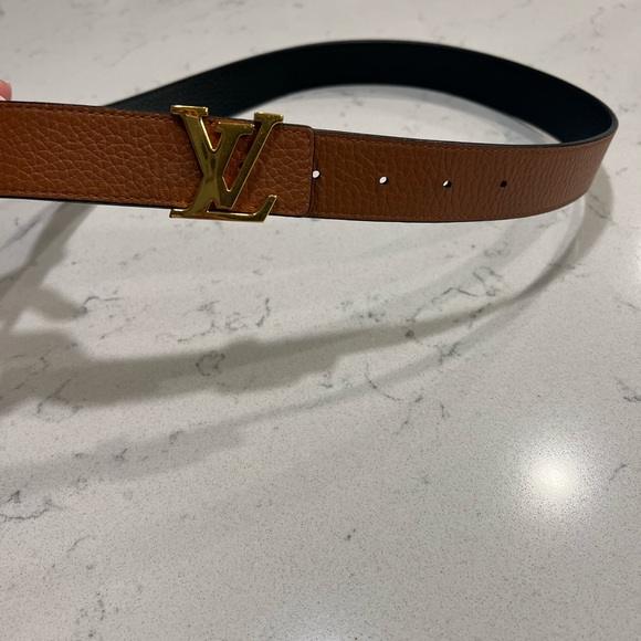 Louis Vuitton 30MM  reversible calf leather belt - Picture 6 of 11